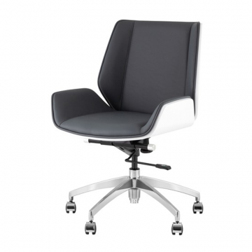 Кресло офисное TopChairs Crown SN серо-голубой