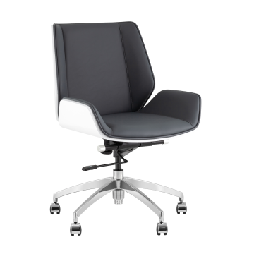 Кресло офисное TopChairs Crown SN серо-голубой