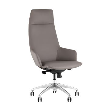 Кресло руководителя TopChairs Bow серый
