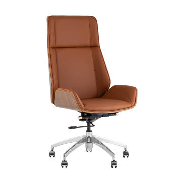 Кресло руководителя TopChairs Crown SN коричневый