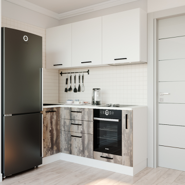 Кухонный гарнитур Руанда 1800х1000мм угловой