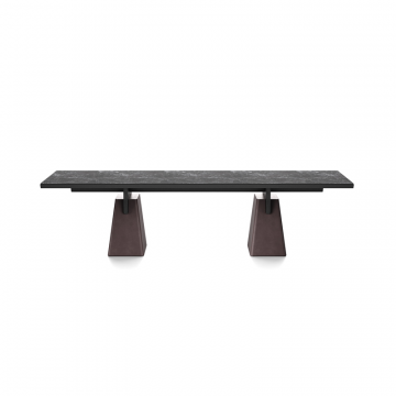 Стол Клин-2 2500x1000х750 Кожа кат. 2, HPL/FENIX NTM