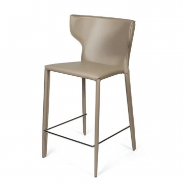Стул полубарный Austin, кожа нуга