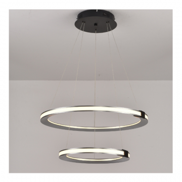 Светильник подвесной iLEDEX Vision 9225-6+4SD GR+BK