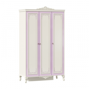 Маркиза Шкаф трехстворчатый (Алебастр)