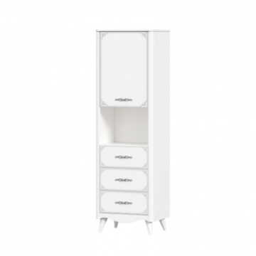 Элис Стеллаж с ящиками (Белый)