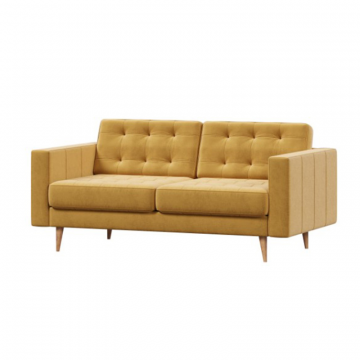 Диван Торн (Горчичный, ткань UNI IDEA 1028)