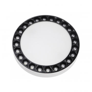 Светильник потолочный iLedex Mercury 5552-36W-D217-3/4K-WH+BK