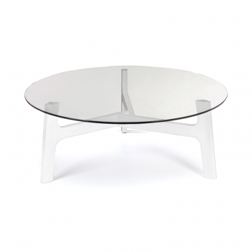 Стол журнальный Белая глазурь