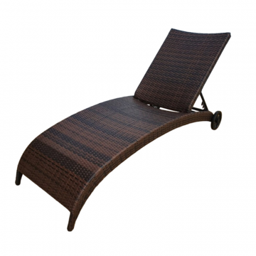 Шезлонги AGATA коричневые без матрасов