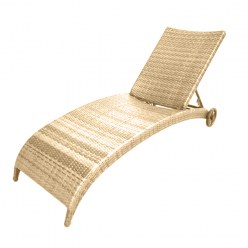 Шезлонги AGATA бежевые без матрасов