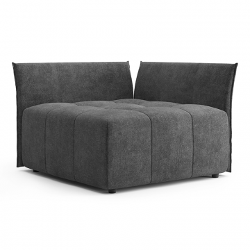 Пуф большой со спинкой и боковиной 