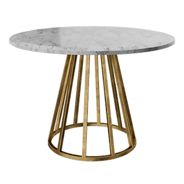 Обеденный стол Aile Round Мрамор