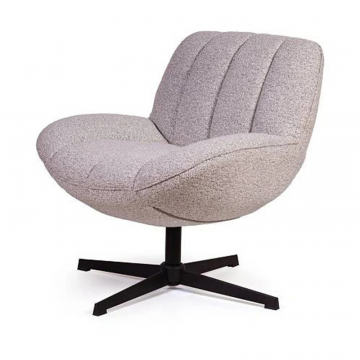 Кресло с кручением Mateo, светло-серый