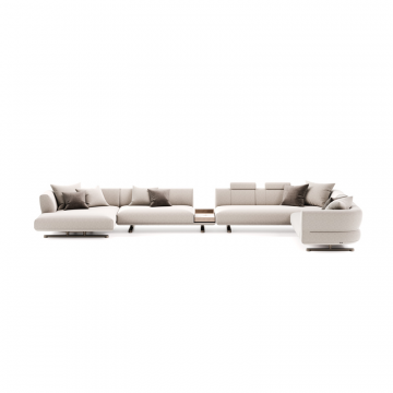 Диван угловой ТАКТ C2, 5600x2950, Ткань кат. 3