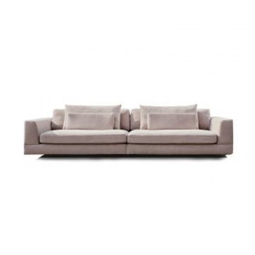 Диван AMUR прямой четырехместный серый