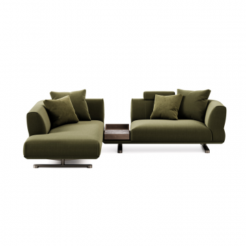 Диван ТАКТ C5, 2850x2200, Ткань кат. 2