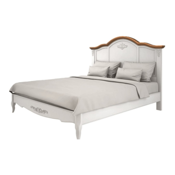 Кровать с жесткой спинкой 140*200 