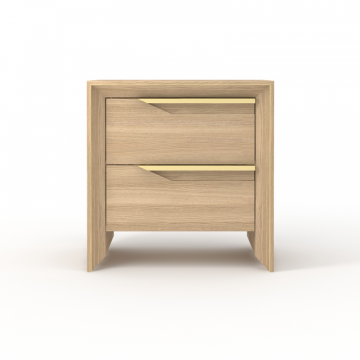 Тумба прикроватная FRAME 2 ящика левая