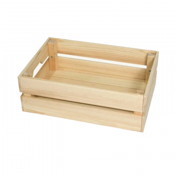 Ящик деревянный средний, массив сосны