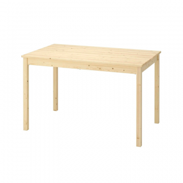 Стол деревянный обеденный 120х75, массив сосны