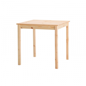 Стол деревянный обеденный 75х75, массив сосны