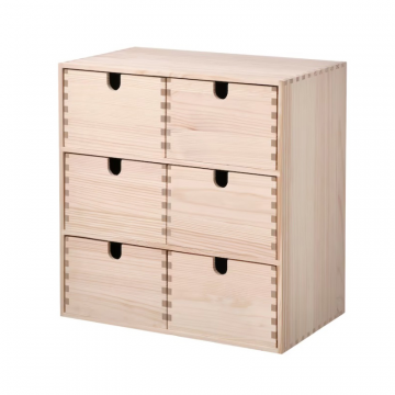Мини-комод МОППЕ-2 (6 ящиков)