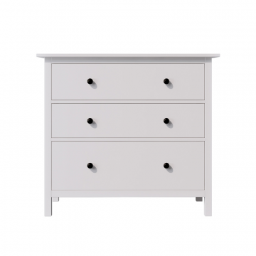 Комод 3 ящ 108*96*50 Белый