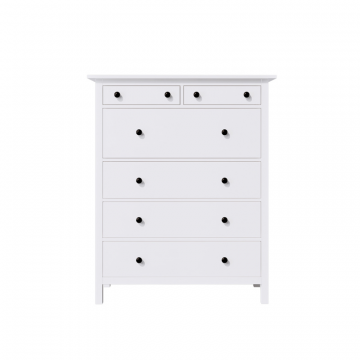 Комод 6 ящ 108*131*50 Белый