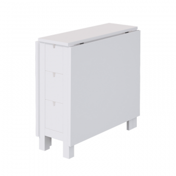 Стол книжка складной 26/87/148x80 белый