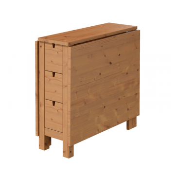 Стол книжка складной 26/87/148x80 коричневый