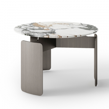 160KD-26501 Стол журнальный, мрамор Arabescato Corchia