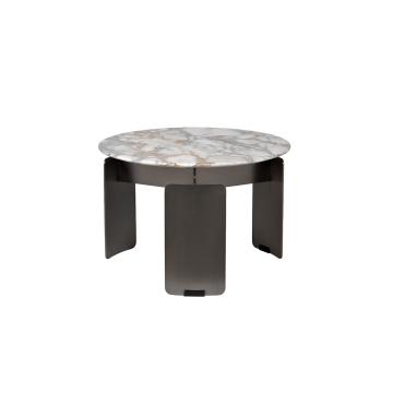 160KD-26501 Стол журнальный, мрамор Arabescato Corchia