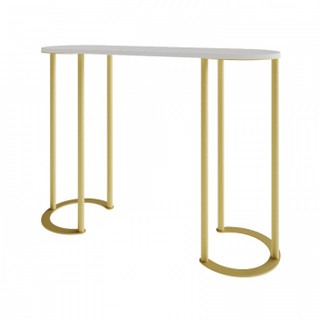 Консоль с металлическим подстольем DUHORSIX High