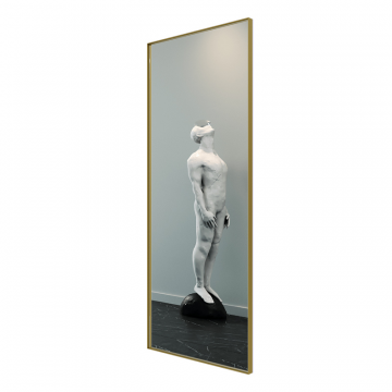 Зеркало в золотой раме HALFEO XL Slim, 200 х 80 см