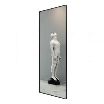 Зеркало в черной раме HALFEO XL Slim, 200 х 80 см