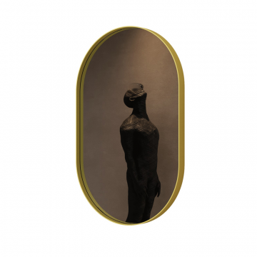 Зеркало в раме овальное настенное NOLVIS S, 81 х 51 см