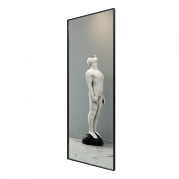 Зеркало в черной раме HALFEO XL, 200 х 100 см