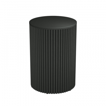 Журнальный столик круглый кофейный TRUBIS Wood S, диаметр 40 см