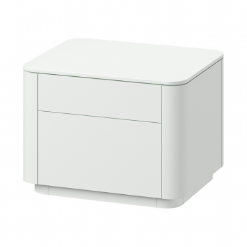 Тумба прикроватная Tammi 2 ящика ширина 50 см (белый)