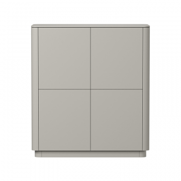 Шкаф Tammi 4 двери (серо-бежевый)