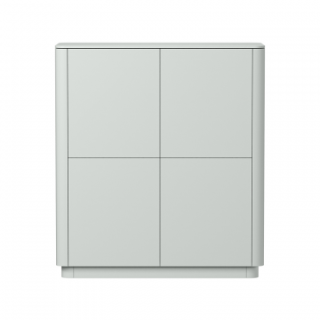 Шкаф Tammi 4 двери (светло-серый)
