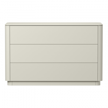 Комод Tammi 3 ящика ширина 120 см (молочный)