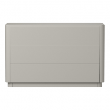 Комод Tammi 3 ящика ширина 120 см (серо-бежевый)