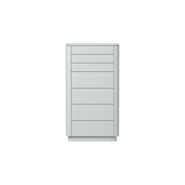 Комод Tammi высокии 7 ящиков (светло-серый)