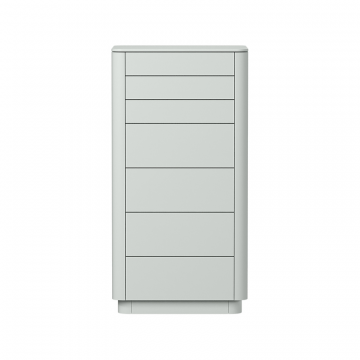 Комод Tammi высокии 7 ящиков (светло-серый)