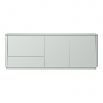 Комод Tammi 3 ящика 2 двери L (светло-серый)