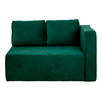 Диван 1010 Изумрудный Right