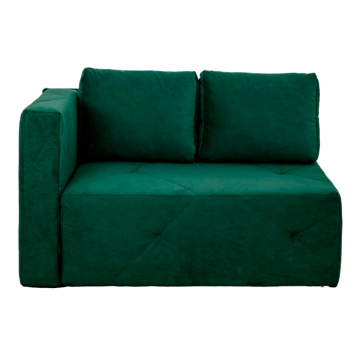 Диван 1010 Изумрудный Left