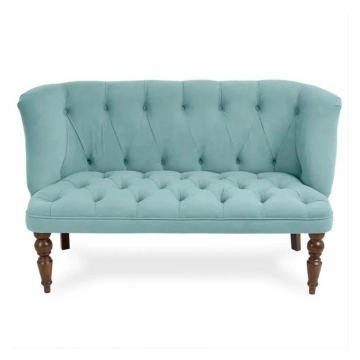 Диван 7777 Мятный, опоры Орех